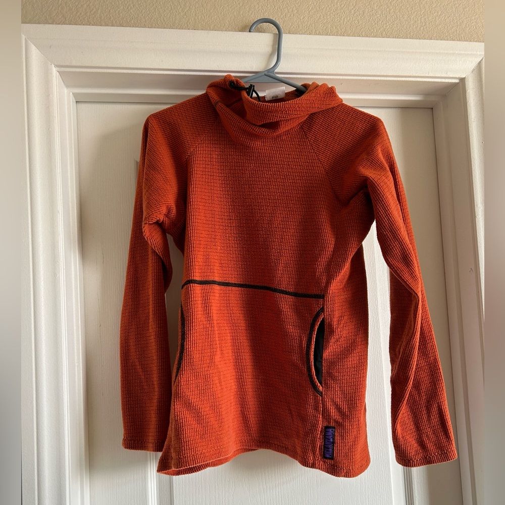 Melanzana Micro Grid Hoodie-Womens Small